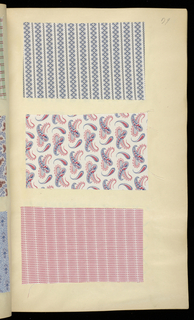 Scrapbook Of Textile Swatches