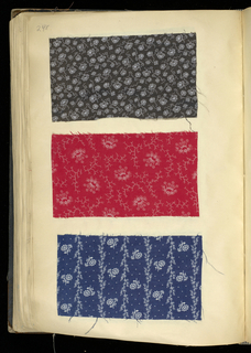 Scrapbook Of Textile Swatches