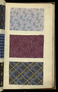 Scrapbook Of Textile Swatches