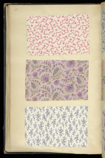 Scrapbook Of Textile Swatches