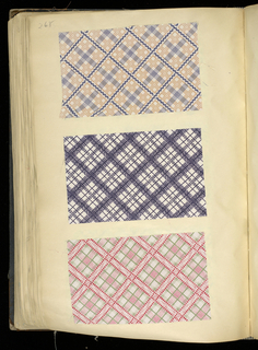 Scrapbook Of Textile Swatches