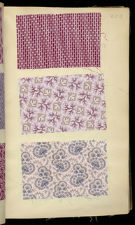 Scrapbook Of Textile Swatches
