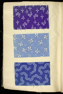Scrapbook Of Textile Swatches