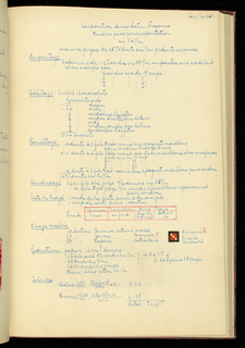 Weaver's Thesis Book (France)