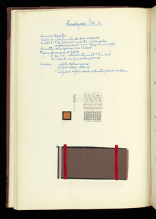 Weaver's Thesis Book (France)