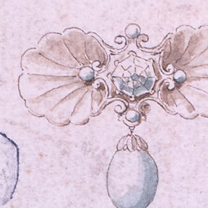 Drawing, Design for a Brooch, 1815–30
