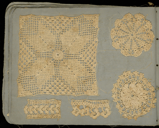 Scrapbook Of Crochet Samples (USA)