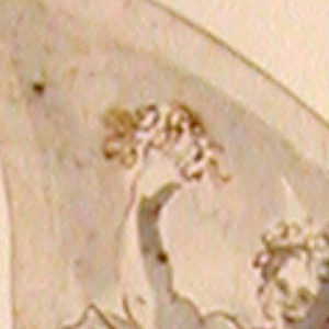 Drawing, Decoration of a lateral panel of a coach, 1650–75