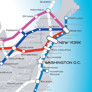 High Speed Rail Map and Board Game, 2008–14