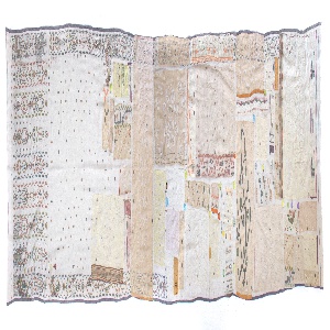 Panel, Recycled Jamdani, 2008