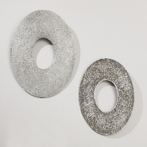 Aluminum Bracelets Two Bracelets, 1988 (a), 1990 (b)