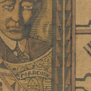 Mural Detail, The World of Radio, 1934