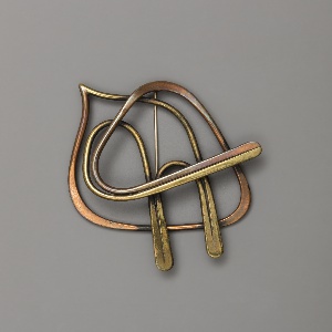 Angular Brooch, Designed 1949, thisexample probably after 1949