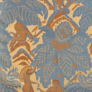 Textile, Paradis Terrestre (Earthly Paradise), 1925