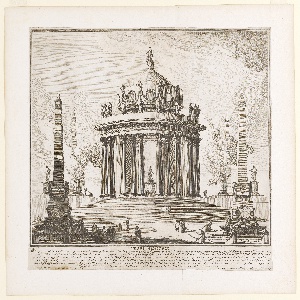 Print, Venus Genitrix: Fireworks, 1747