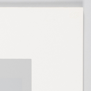 Print, Homage to the Square, Soft Edge – Hard Edge, 1962