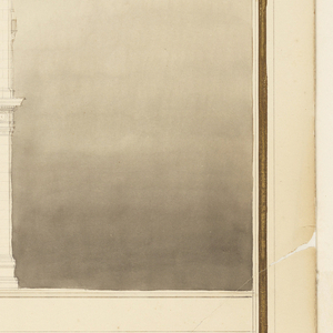 Drawing, Preliminary Design for a Bank and Office Building New York City, May 10, 1916