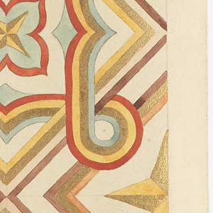 Drawing, Ceramic Tile design, 1880–99