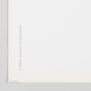 Print, "Color / Moire" Portfolio Title Page, 1969