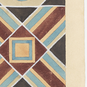 Drawing, Tile Design, 1880–99