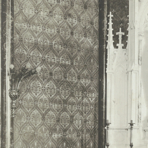 Photograph, View of an altar in a side chapel of an unidentified church, 1904–13