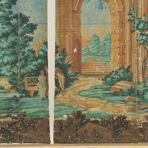 Scenic Panels, Au Bords de la Riviere, 1795