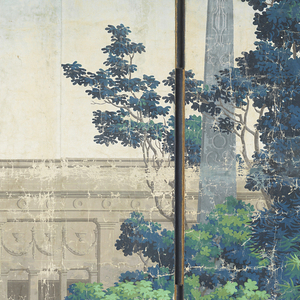 Screen Panels, Les Jardins Francais, 1821