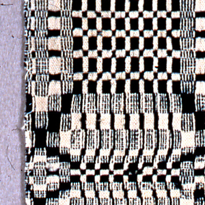 Coverlet Fragment (USA), early 19th century