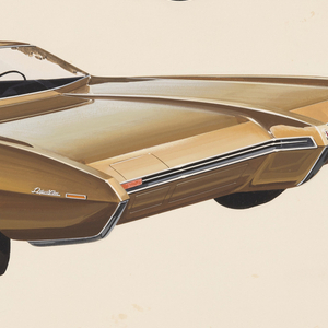 Drawing, Concept Cars, ca. 1968