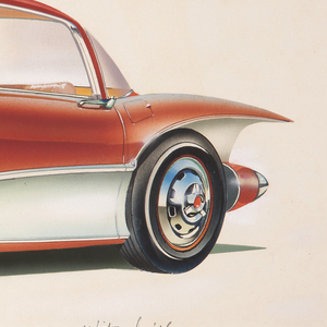 Drawing, Concept Car, ca. 1957