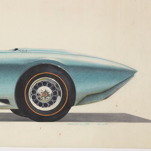 Drawing, El Camino Concept, 1967