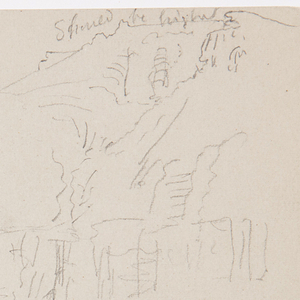 Drawing, Valley of El Yemen, February 20, 1868