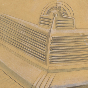 Drawing, Packard Concept Car, ca. 1939