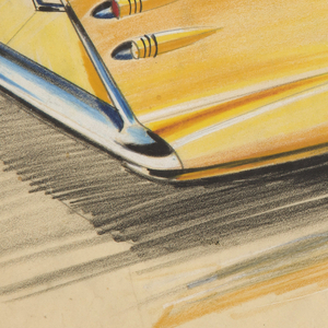 Drawing, Concept Car, 1953