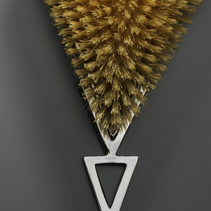Vanity Set: Hand Mirror And Hair Brush, designed 1928; made ca. 1928-30