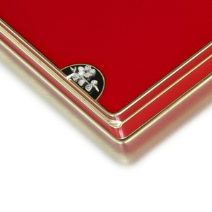 Vanity Case And Lipstick Holder, Plum Blossom, ca. 1928