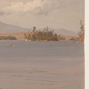 Drawing, Mount Katahdin from Lake Millinocket, 1878