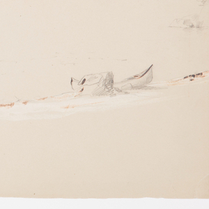 Drawing, Millinocket Lake, Maine, September 1878