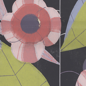 Sidewall, "Sonne un Soden" [Summer in the South], ca. 1920
