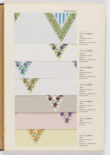 Sample Book, Border and Architectural Elements Collection