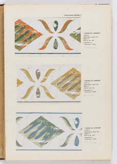 Sample Book, Border and Architectural Elements Collection