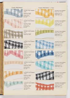 Sample Book, Border and Architectural Elements Collection