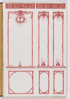 Sample Book, Border and Architectural Elements Collection