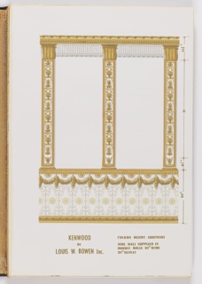 Sample Book, Border and Architectural Elements Collection