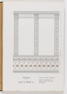 Sample Book, Border and Architectural Elements Collection