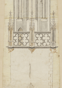 Drawing, Design for a Steeple, 1508