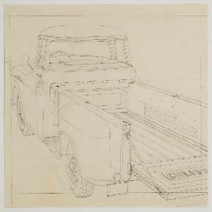Drawing, Design for Chevrolet Truck, 1934–39