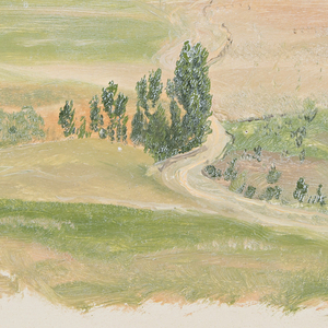 Drawing, Mountains near Baalbec, May 1868