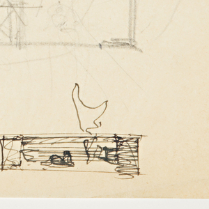 Drawing, Elevation and Plan for the Ulrich Lange House, Krefeld, Germany, ca. 1935