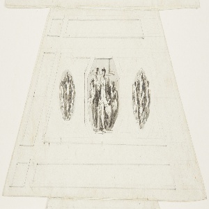 Drawing, Prudence, Vaulted Panel, Appartmento Napoleonico, Palazzo Quirinale, Rome, 1812